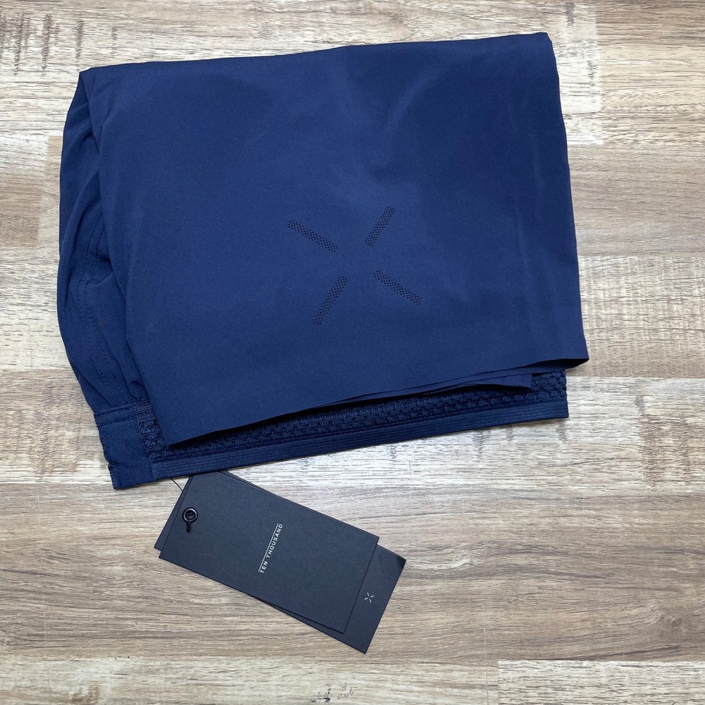 Ten Thousand Session Short Lined 5" Inseam Navy Blue Men's XXL Stretch Gym New